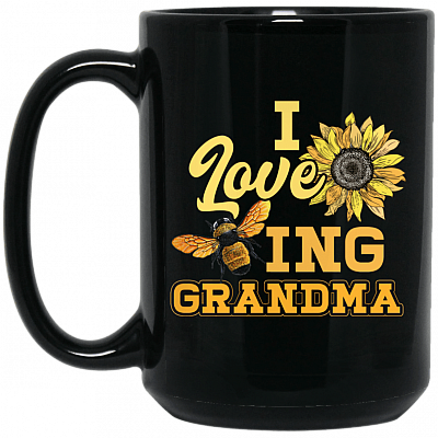 15 oz. Black Mug