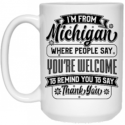 15 oz. White Mug
