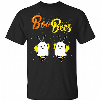 Boo Bees Funny Halloween Ghost T-Shirt