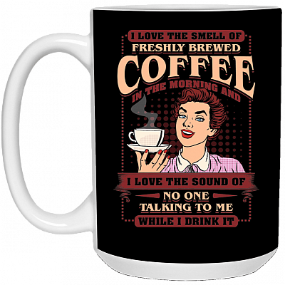 15 oz. White Mug