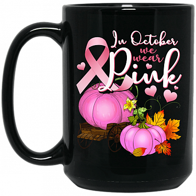 15 oz. Black Mug