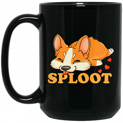 15 oz. Black Mug