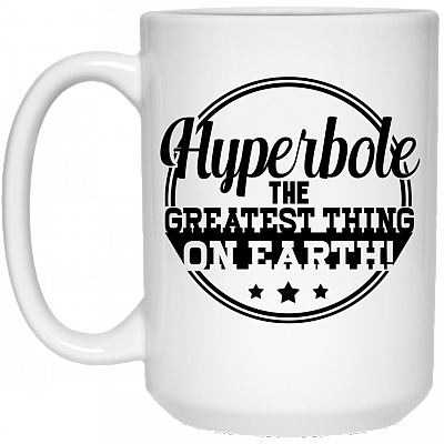 15 oz. White Mug
