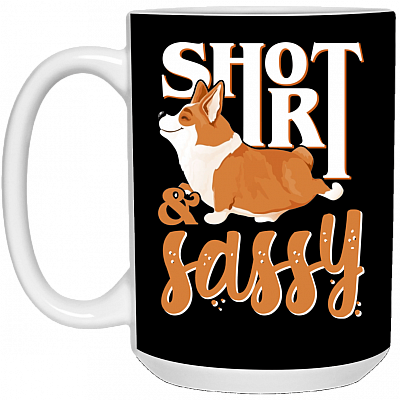 15 oz. White Mug