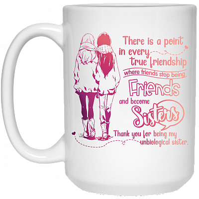 15 oz. White Mug