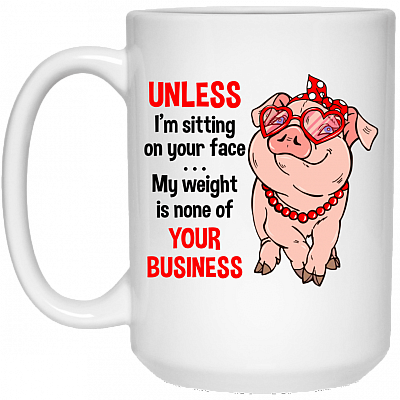 15 oz. White Mug