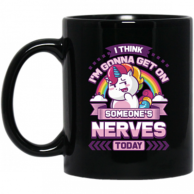 11 oz. Black Mug