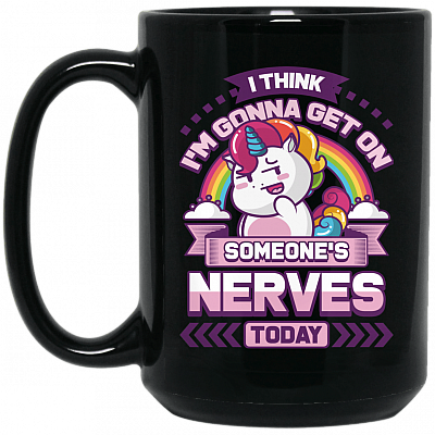 15 oz. Black Mug