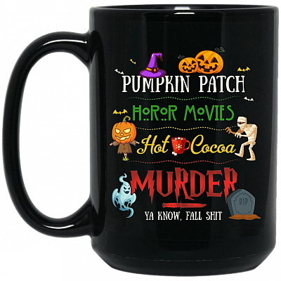 15 oz. Black Mug