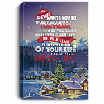 Enjoy Every Minute Of Your Life Because It's a Gift From God Framed Canvas Prints - Unframed Poster-Wall Art