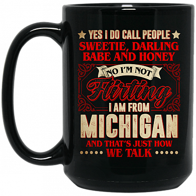 15 oz. Black Mug