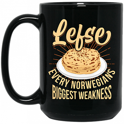 15 oz. Black Mug