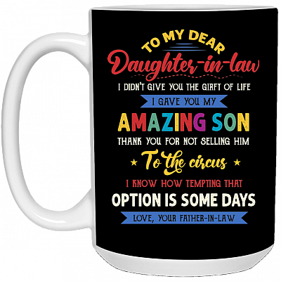 15 oz. White Mug