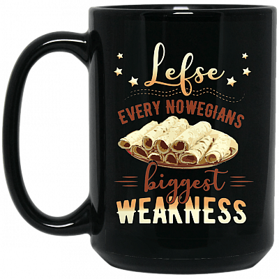 15 oz. Black Mug