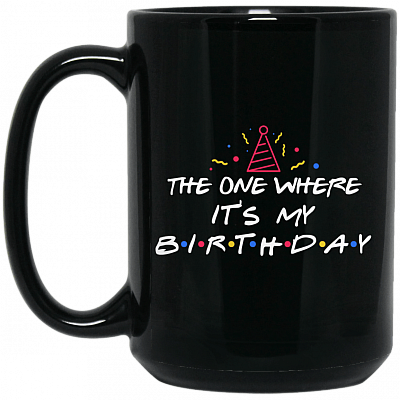 15 oz. Black Mug