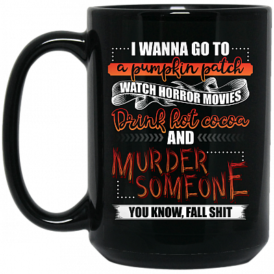 15 oz. Black Mug