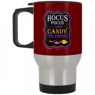 14 oz. Silver Travel Mug