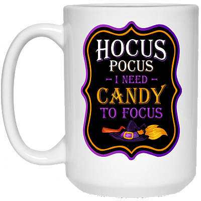 15 oz. White Mug