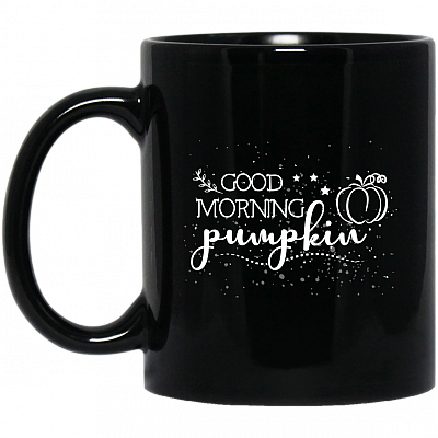 Good Morning Pumpkin Halloween Coffee Mug - Beer Stein - Water Bottle