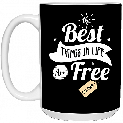 15 oz. White Mug