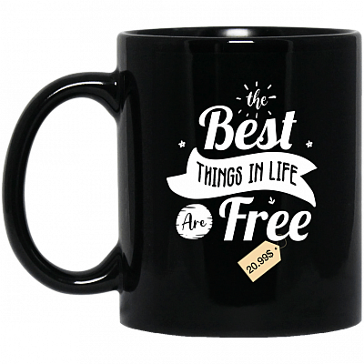 11 oz. Black Mug