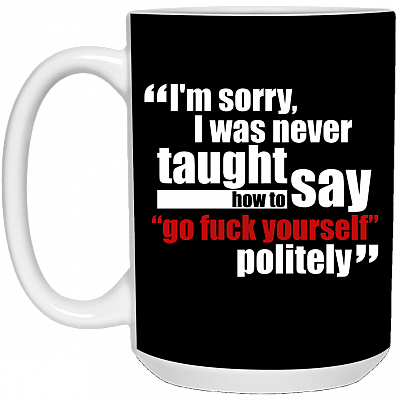 15 oz. White Mug