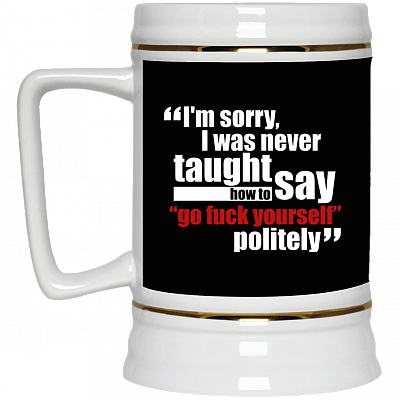 22 oz. Beer Stein