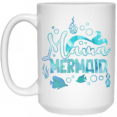 15 oz. White Mug