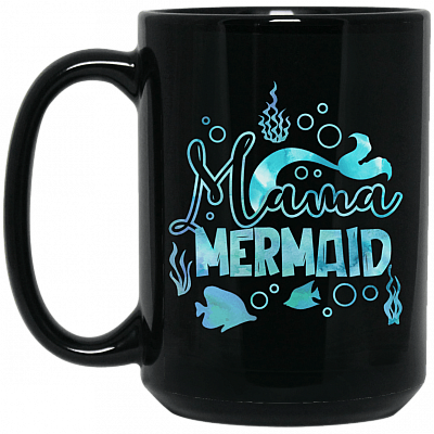 15 oz. Black Mug