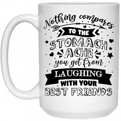 15 oz. White Mug
