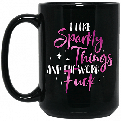 15 oz. Black Mug