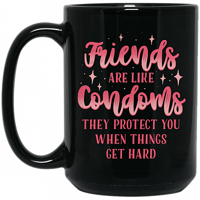 15 oz. Black Mug