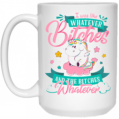 15 oz. White Mug