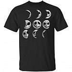 Jack Nightmare Before Moon King Faces Reflection Christmas Halloween T-Shirt