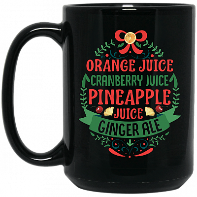 15 oz. Black Mug