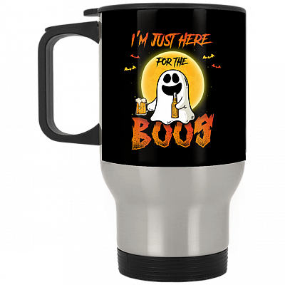 14 oz. Silver Travel Mug