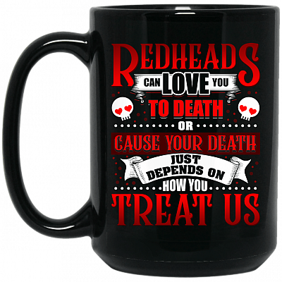 15 oz. Black Mug