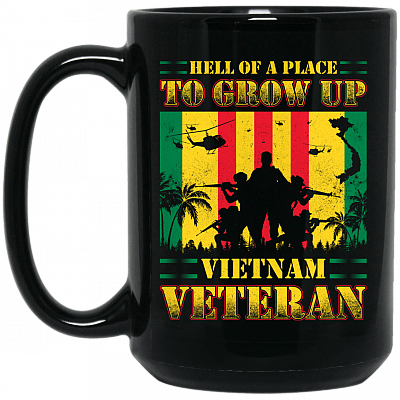 15 oz. Black Mug