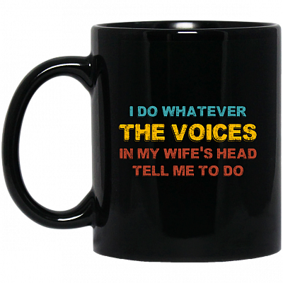 11 oz. Black Mug