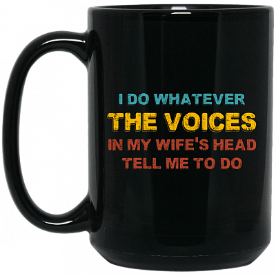 15 oz. Black Mug
