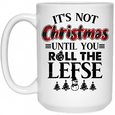 15 oz. White Mug