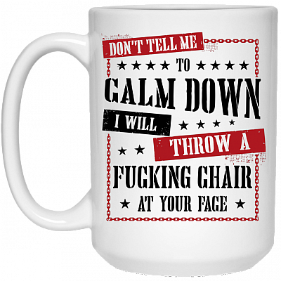15 oz. White Mug