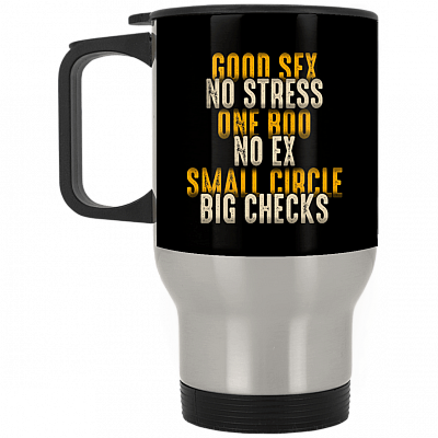 14 oz. Silver Travel Mug