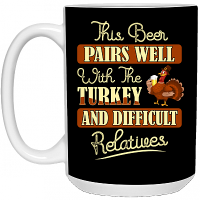 15 oz. White Mug