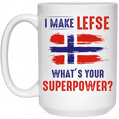 15 oz. White Mug