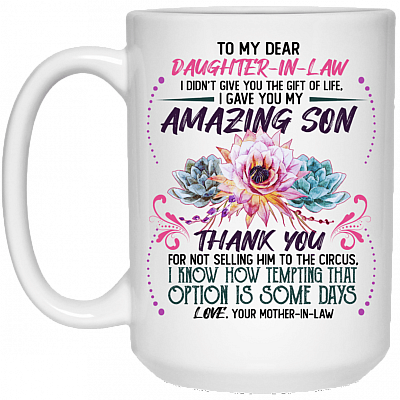 15 oz. White Mug