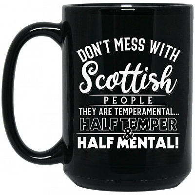15 oz. Black Mug