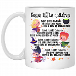 Come Little Children Three Witches Ceramic Coffee Mug - Beer Stein - Water Bottle