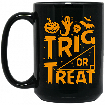 15 oz. Black Mug