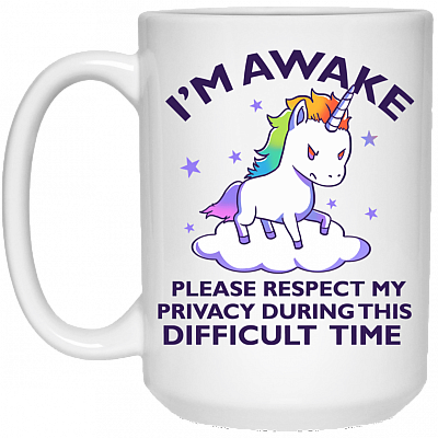 15 oz. White Mug